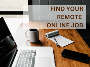 Find Your Remote Online Job